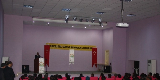 Tunceli’de Sürü Yönetimi Sertifika Töreni
