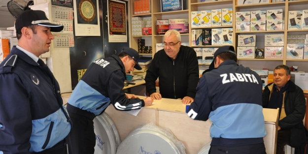 İnegöllü esnafa kaldırım yasağı başlıyor!