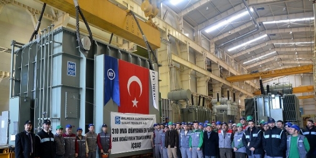 Dünyanın En Büyük Trafosunu Ürettiler