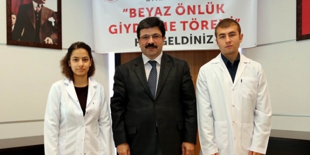 Cü’de Veteriner Fakültesi Öğrencileri Beyaz Önlük Giydi