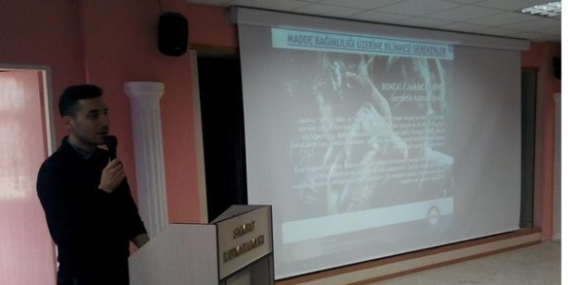 Samsat’ta Öğrencilere Bağımlılık Semineri