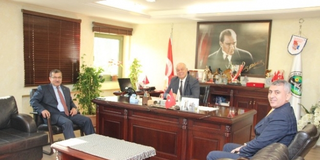 Başmüdür Uzunkaya’dan Başkan Çiçek’e Nezaket Ziyareti