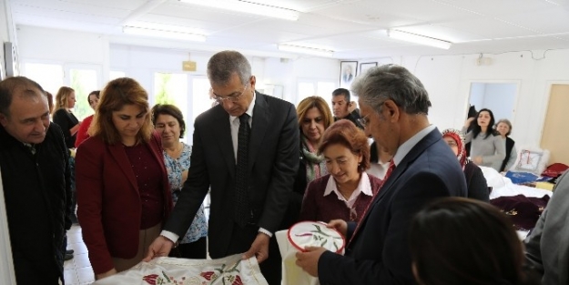 Tarhan: “hedefimiz, Mezitli’ye Kültür Merkezi Kazandırmak”