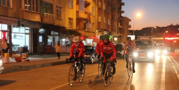 Sarıkamış Bisiklet Turu Sinop’a Ulaştı
