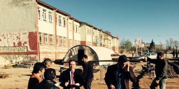 Akel, Yapımı Devam Eden İnşaatlari İnceledi