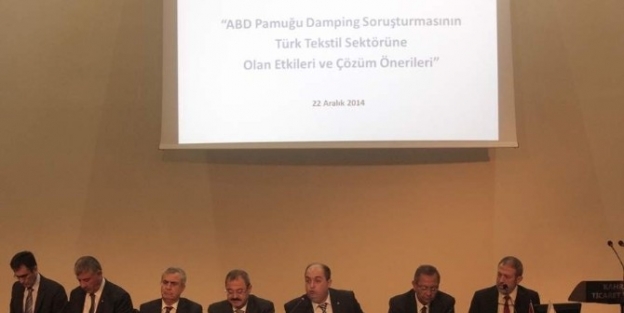 Uslu, Kahramanmaraş’taki Damping Soruşturması Toplantısına Katıldı