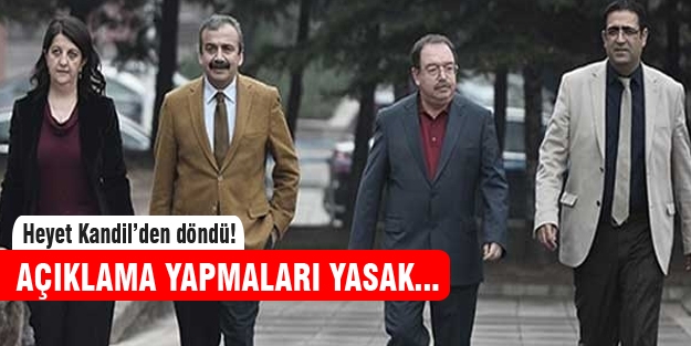 Kandil'de 11 saatlik görüşme