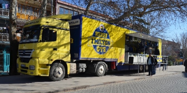 Fenerium’un Gezici Tır’ı Kula’da