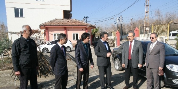 Dicle Üniversitesi Rektör Yardımcıları Silvan’da