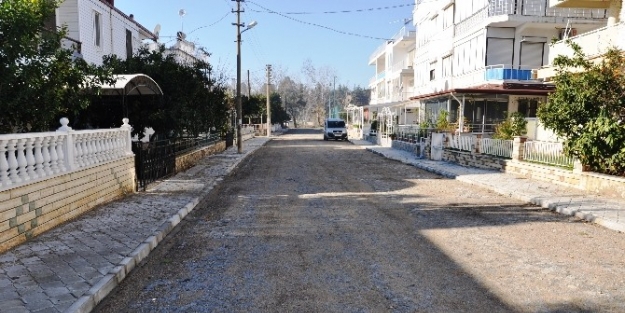 Güre’de Yol Çalişmalari Tamamlandı