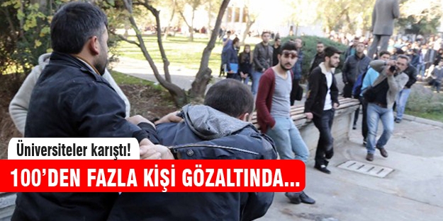 Üniversiteler karıştı