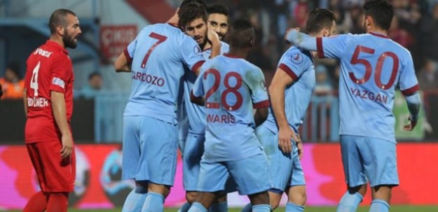 Trabzonspor'dan tarihi galibiyet