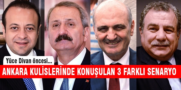 4 eski bakanla ilgili 3 farklı senaryo