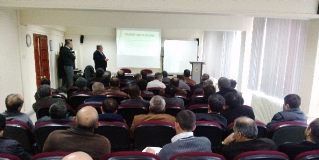 Erzincan Emniyeti Personellerine İş Güvenliği Egitimi