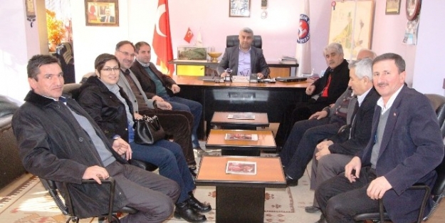 Kütahya İl Genel Meclisi Bütçe Plan Komisyonu Üyeleri Hisarcık’ta