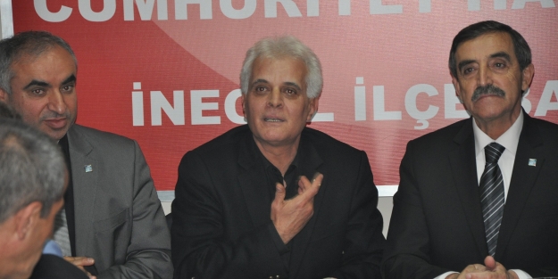 CHP İnegöl İlçe teşkilatında 3 istifa birden