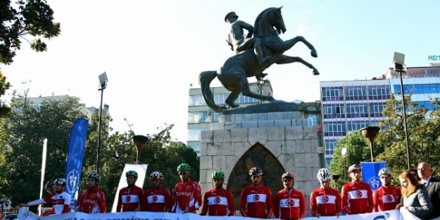 6. Sarıkamış Şehitlerini Anma Bisiklet Turu Samsun Etabı Geçildi