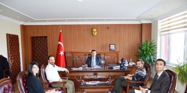 Toplum Gönüllüleri Vakfı Temsilcilerinden Aziziye Kaymakamlığına Ziyaret