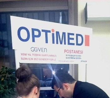 Özel Optimed Hastanesi ’güven’ Postalıyor