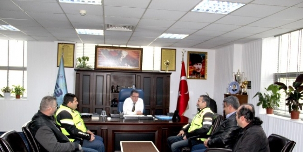 Edremit Körfezi Motosiklet Kulübü Derneği Başkan Saka’yı Ziyaret Etti