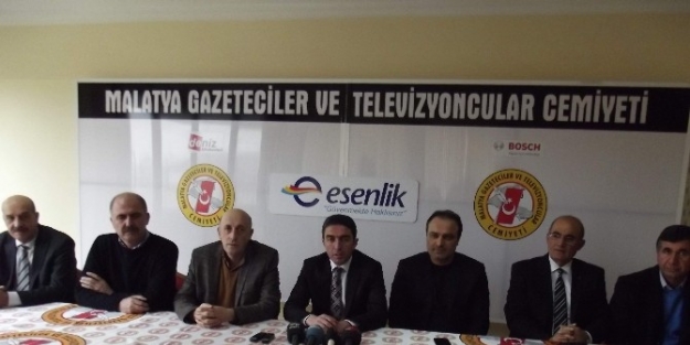 Chp Malatya İl Yöneticileri, Gazeteciler Ve Televizyoncular Cemiyeti’ni Ziyaret Etti