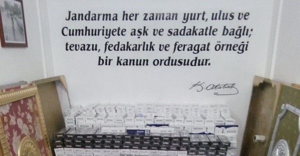 Erzincan"da 19 Bin 480 Paket Kaçak Sigara Ele Geçirildi