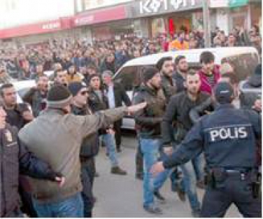 Erzincan'da tehlikeli gerginlik!
