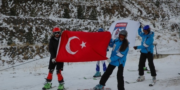 Erzurum Kayak Kulübü Sezonu Açtı