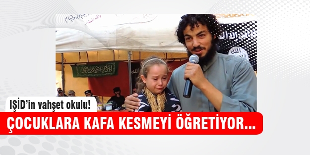 Öğretmenler kafa kesmeyi öğretiyor!