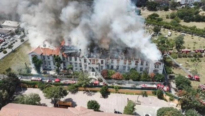 Balıklı Rum Hastanesi'ndeki yangının çıkış sebebi belirlenemedi