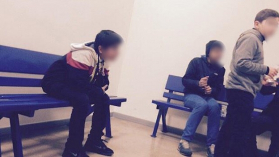 Feberbahçe maçı sonrası çocuklar gözaltına alındılar