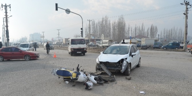 Iğdir’da Maddi Hasarlı Trafik Kazası