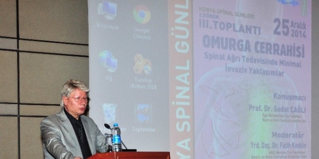 Konya Spinal Günleri 2. Dönem 3. Toplantısı Gerçekleştirildi