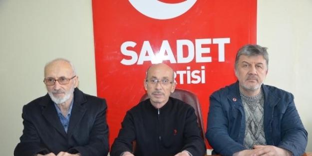 Saadet Partisi’nden Pazar Toplantısı