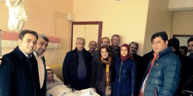 Beledıye Başkanı Fatih Çalişkan’dan Hasta Zıyaretı