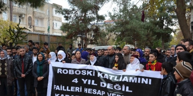 Viranşehir’de Uludere Protestosu
