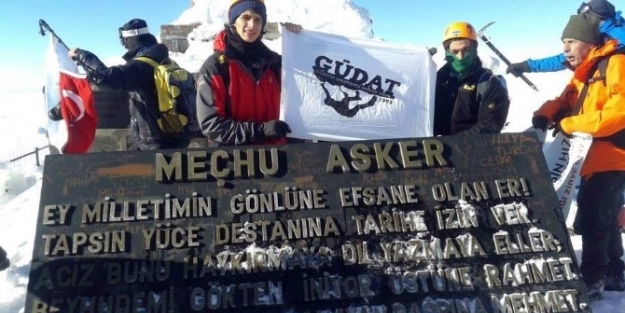 Güdat Allahuekber Dağı Şehitlerini Andı