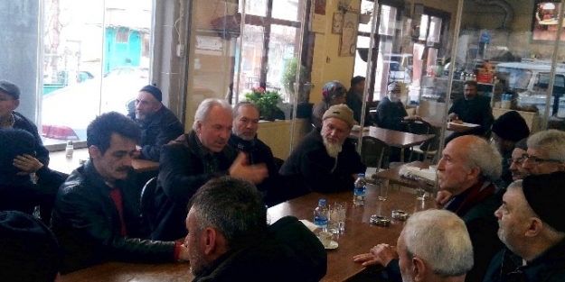 Sabah Namazı Sonrası Kütahya’nın Meselelerini Konuştular