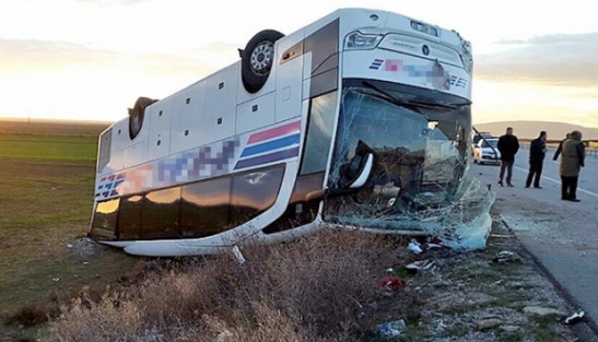 Eskişehir'de feci kaza!