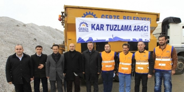 Gebze Kar Yağışına Hazır!