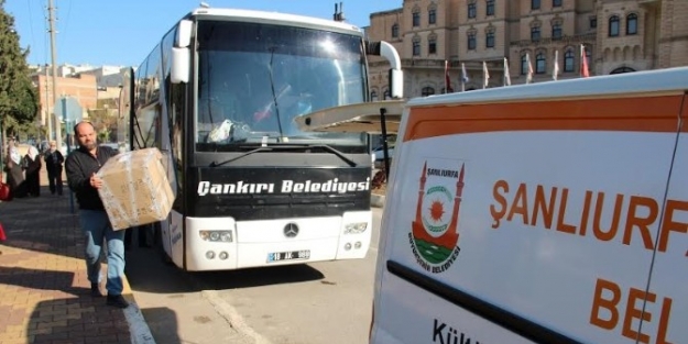 Çankiri’dan Suriyeli Mültecilere Yardım