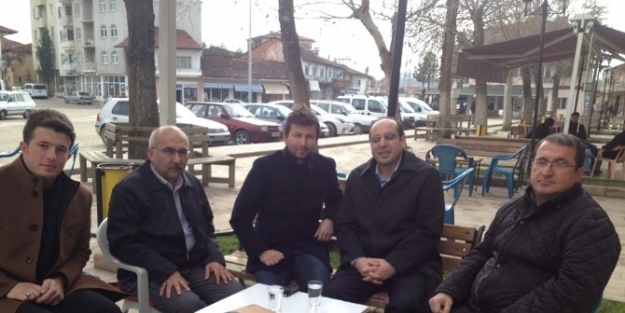 Avukat Rıza Saka Pazarlar Ak Parti Teşkilatı’nı Ziyaret Etti