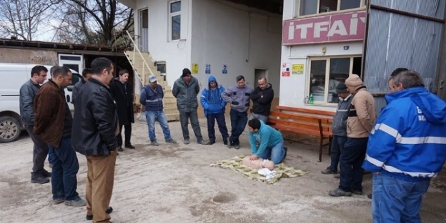 Beyköy Belediyesinde Acil Durum Tatbikatı Yapıldı