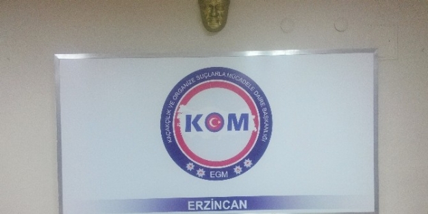 Erzincan’da 20 Adet Sentetik Uyuşturucu Hap Ele Geçirildi