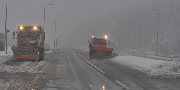 Beklenen kar yağışı başladı