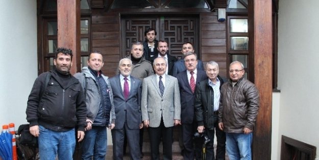 Vali Mustafa Yaman Medya Mensuplarıyla Buluştu