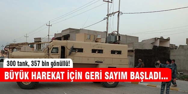 Irak operasyon hazırlıklarına başladı