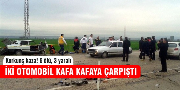 Adana'da korkunç kaza!