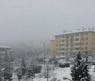 Düzce’de Yüksekler Beyaza Büründü