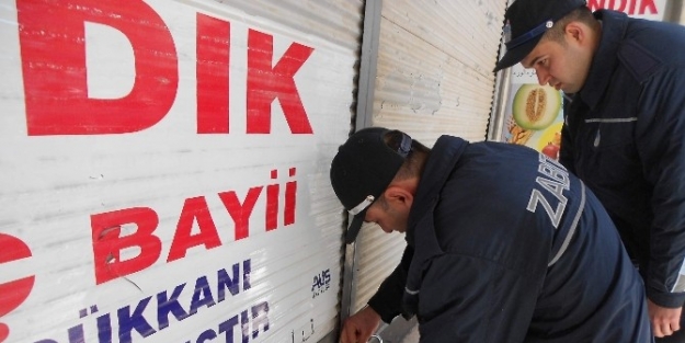 Zabıta Müdürlüğü Ekipleri Denetimlerini Sürdürüyor